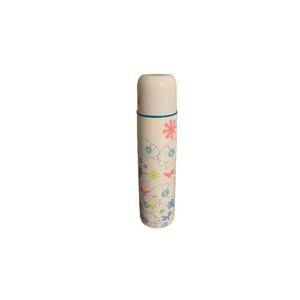 Starbucks x Pylones White, Pink, and Blue Floral Print Thermos